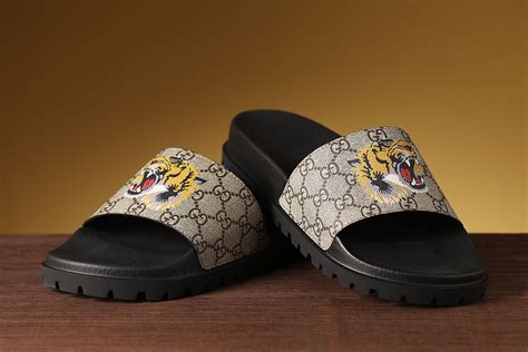 gucci slippers red|Gucci slippers for men.